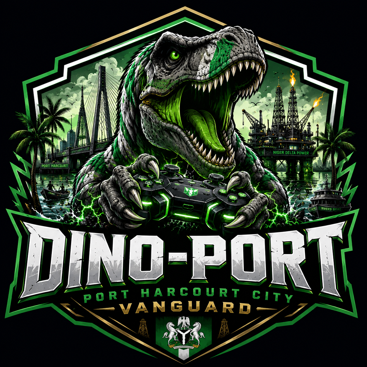 DINO-PORT logo
