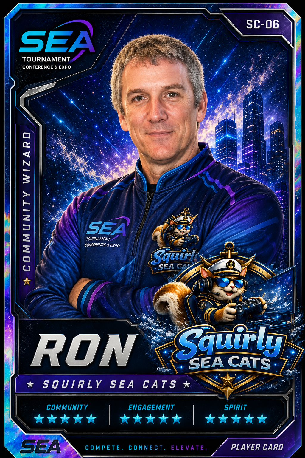 Community Wizzard player card front
